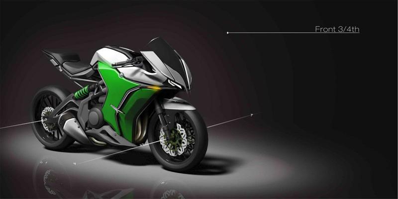 Bản vẽ được cho là mẫu Sport bike mới của Benelli  Bản vẽ được cho là mẫu Sport bike mới của Benelli