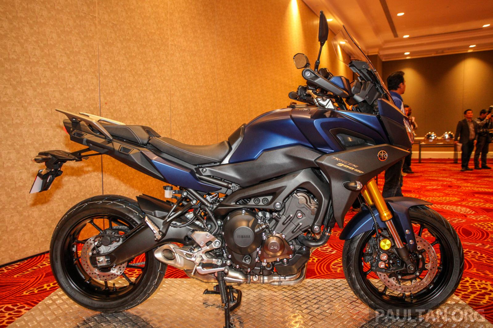 Yamaha Tracer 900 GT 2019 nhỏ gọn hơn so với bản Tracer 900 tiêu chuẩn Yamaha Tracer 900 GT 2019 nhỏ gọn hơn so với bản Tracer 900 tiêu chuẩn