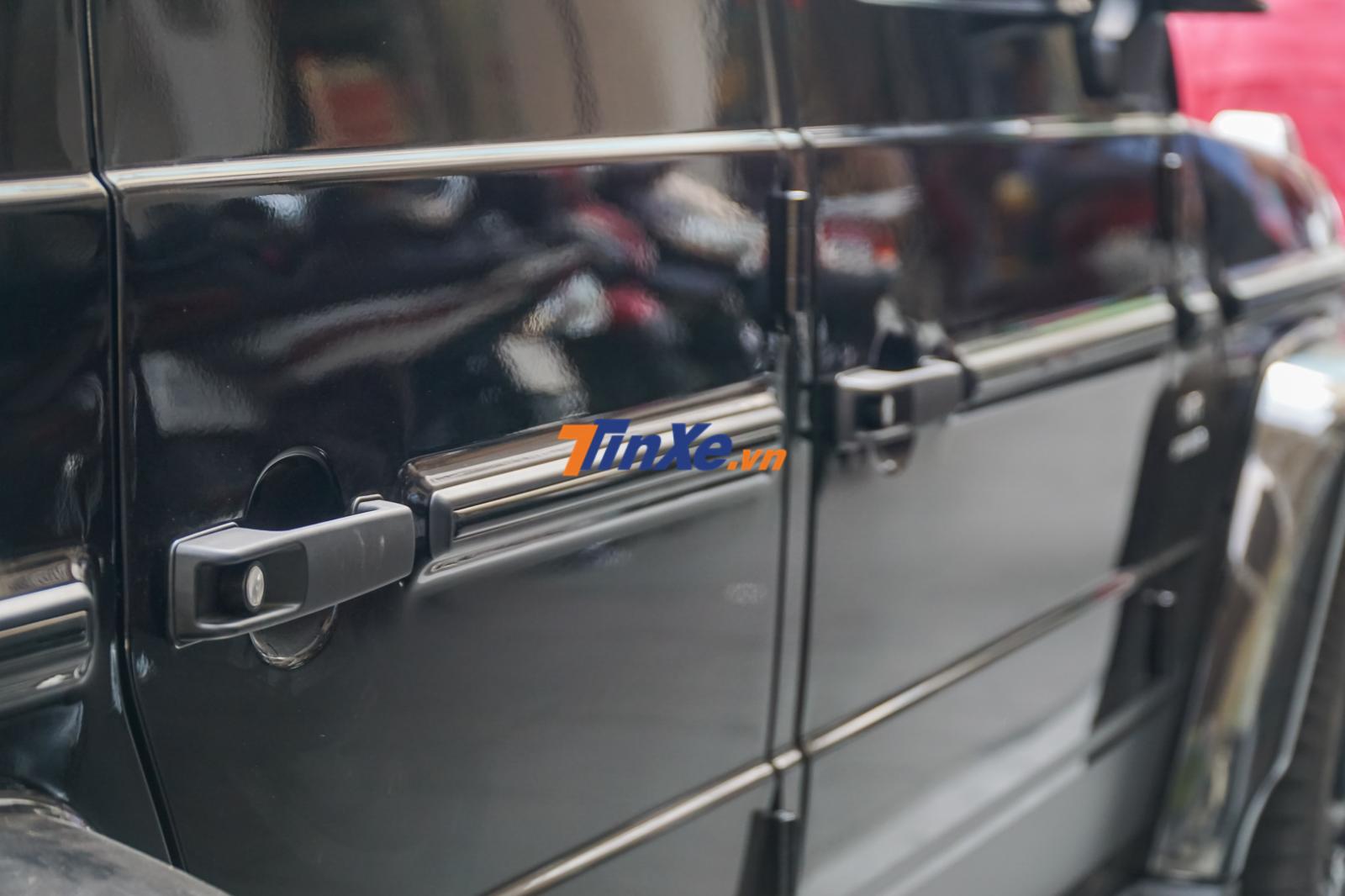 Các vị trí như tay nắm cửa của Mercedes-AMG G63 Edition 1