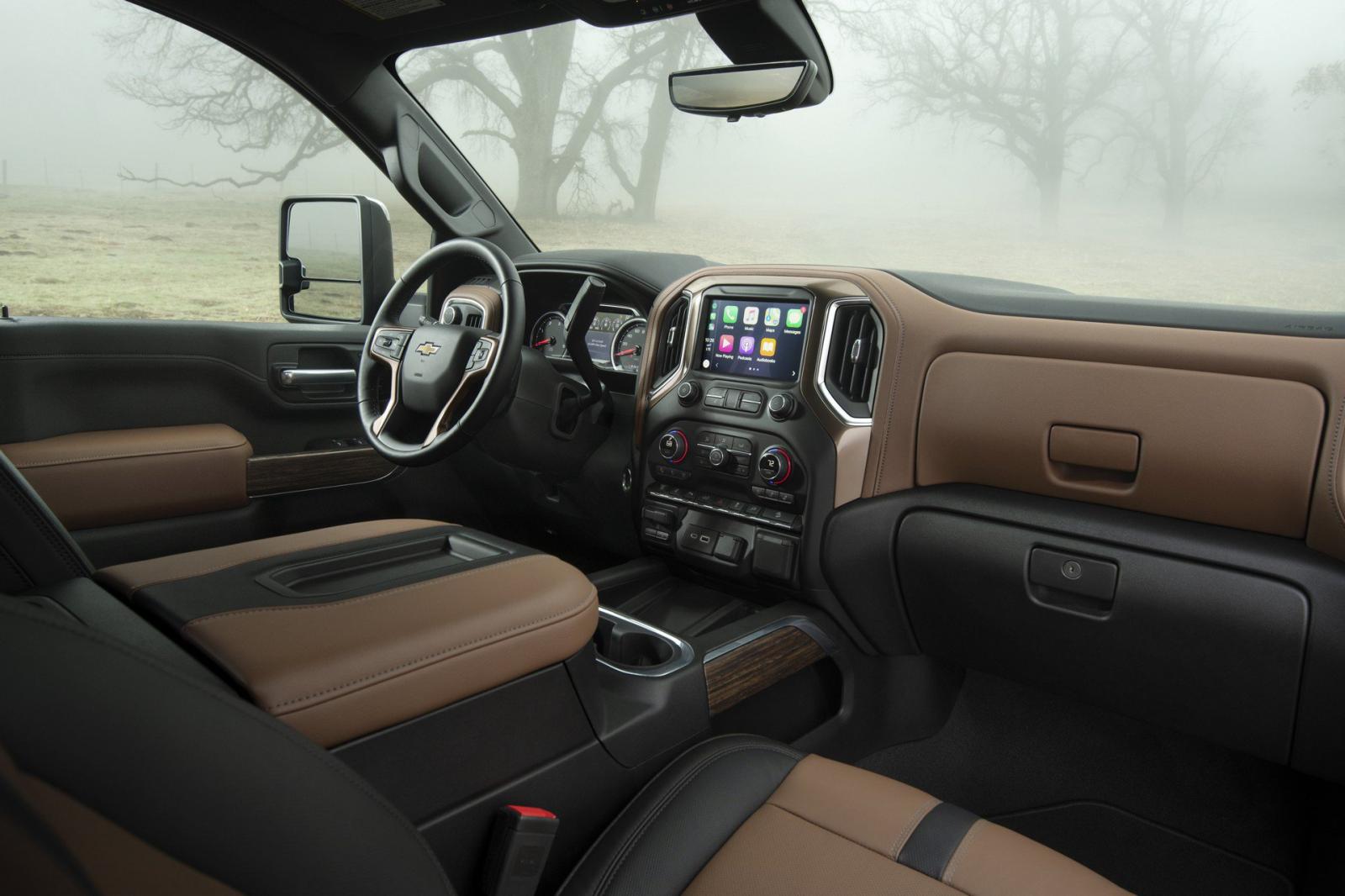 Nội thất bên trong Chevrolet Silverado HD 2020 Nội thất bên trong Chevrolet Silverado HD 2020
