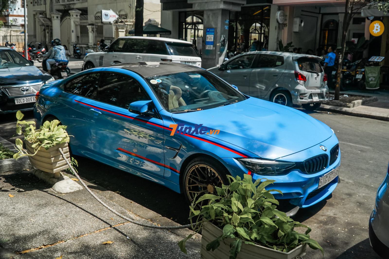 BMW M4 F82 mang gói độ khủng của biker có tiếng tại Sài thành