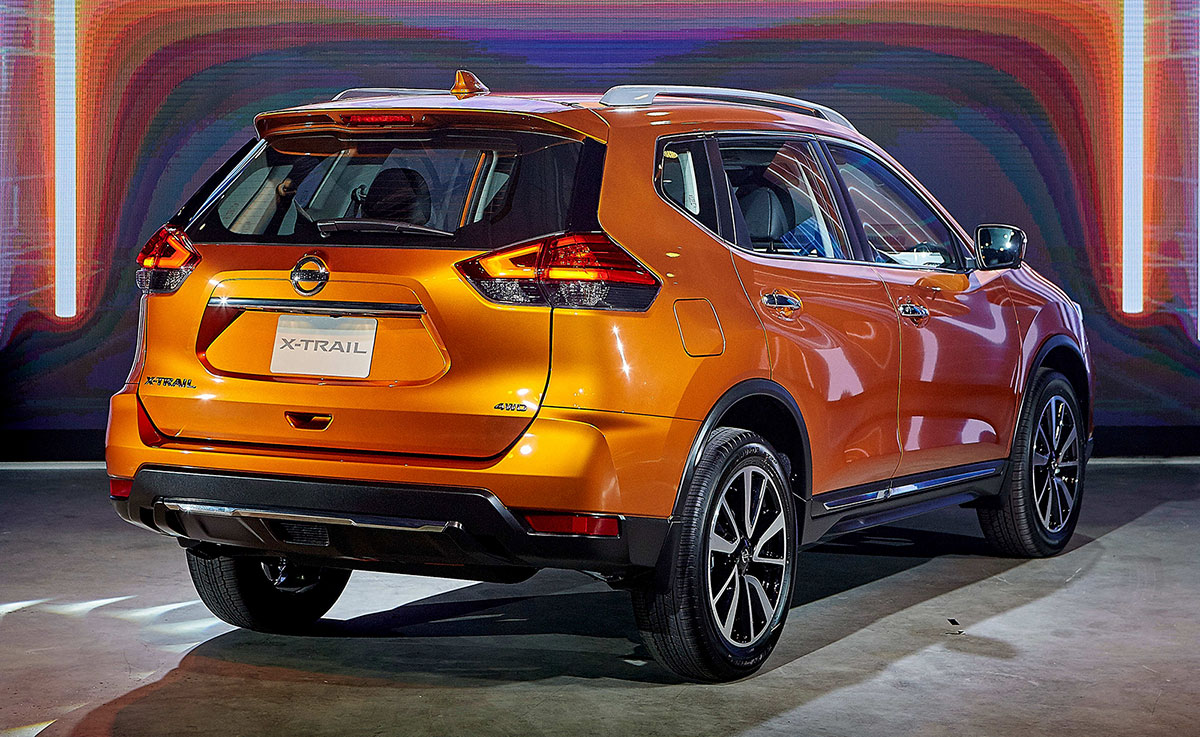 Nissan X-Trail 2019 được trang bị cụm đèn hậu với họa tiết bên trong hình boomerang Nissan X-Trail 2019 được trang bị cụm đèn hậu với họa tiết bên trong hình boomerang