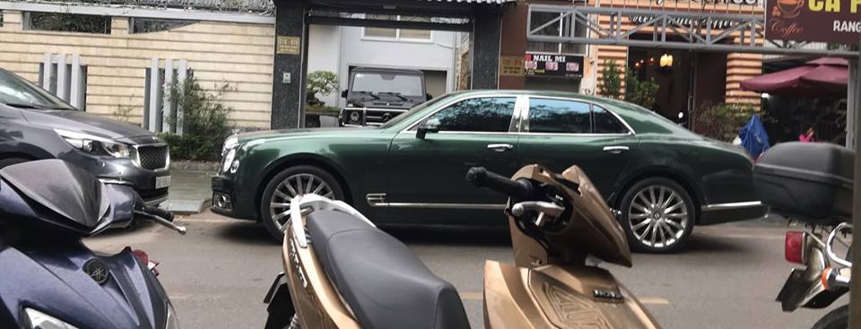 Chiếc xe siêu sang Bentley Mulsanne thế hệ mới của doanh nhân Phú Thọ