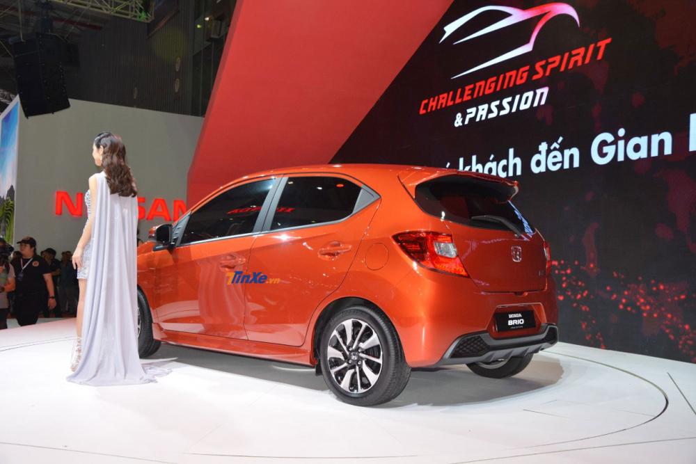 Honda Brio đã xuất hiện tại triển lãm VMS 2018 cho khách hàng Việt tham khảo