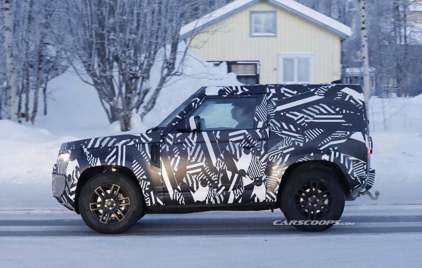 Land Rover Defender 2020 phiên bản 90 trên đường thử