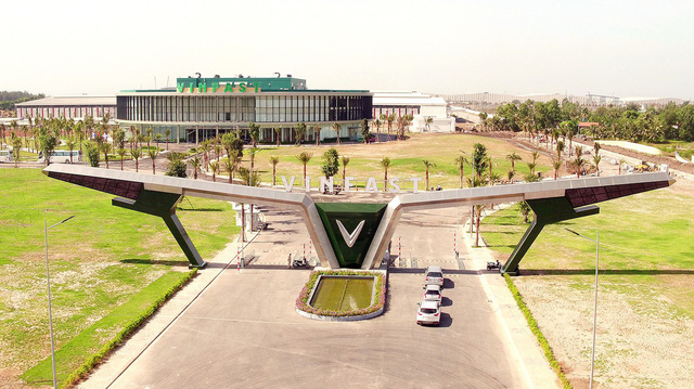 Nhà máy sản xuất xe Vinfast tại Hải Phòng