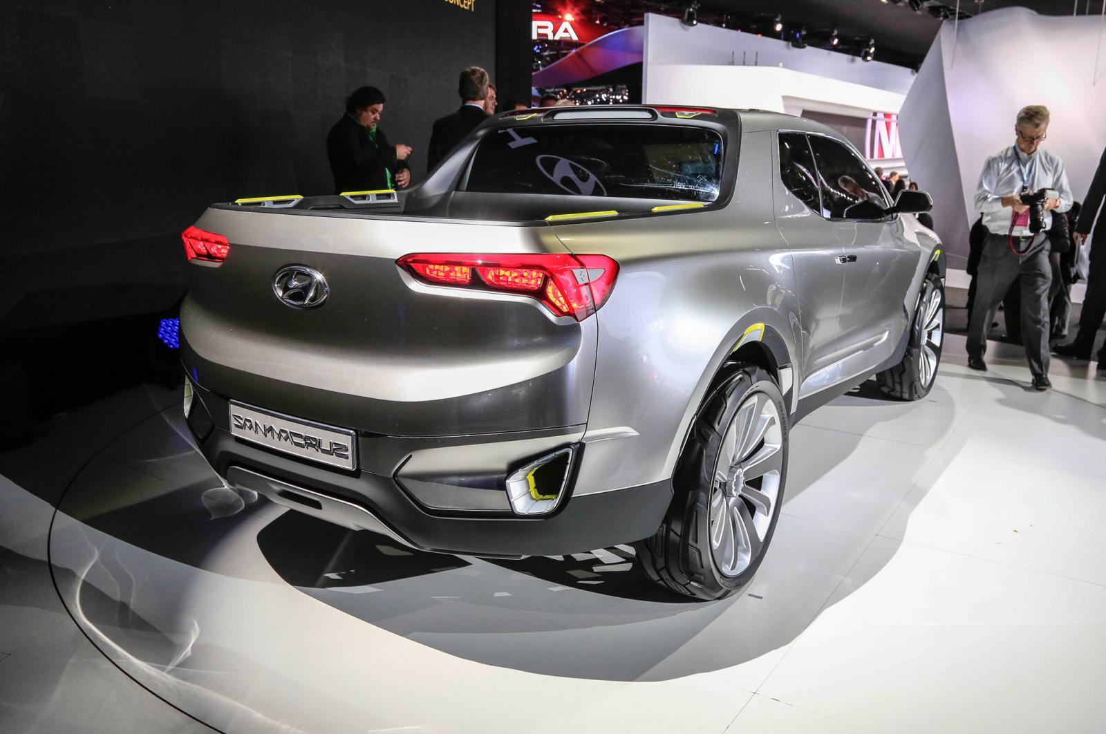 Hyundai Santa Cruz bản thương mại sẽ có thiết kế khác so với bản concept Hyundai Santa Cruz bản thương mại sẽ có thiết kế khác so với bản concept