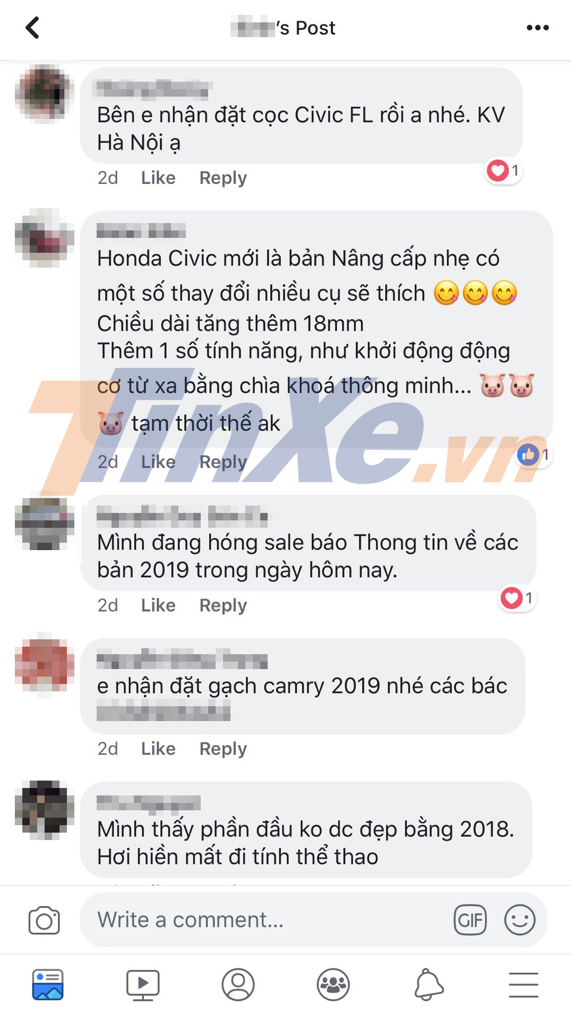 Các đại lý bắt đầu nhận cọc cho Honda Civic 2019 Các đại lý bắt đầu nhận cọc cho Honda Civic 2019