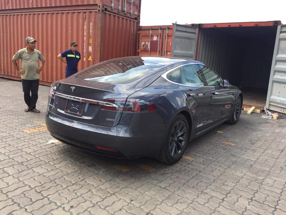 Đây là chiếc Tesla Model S thứ 4 tại Việt Nam Đây là chiếc Tesla Model S thứ 4 tại Việt Nam