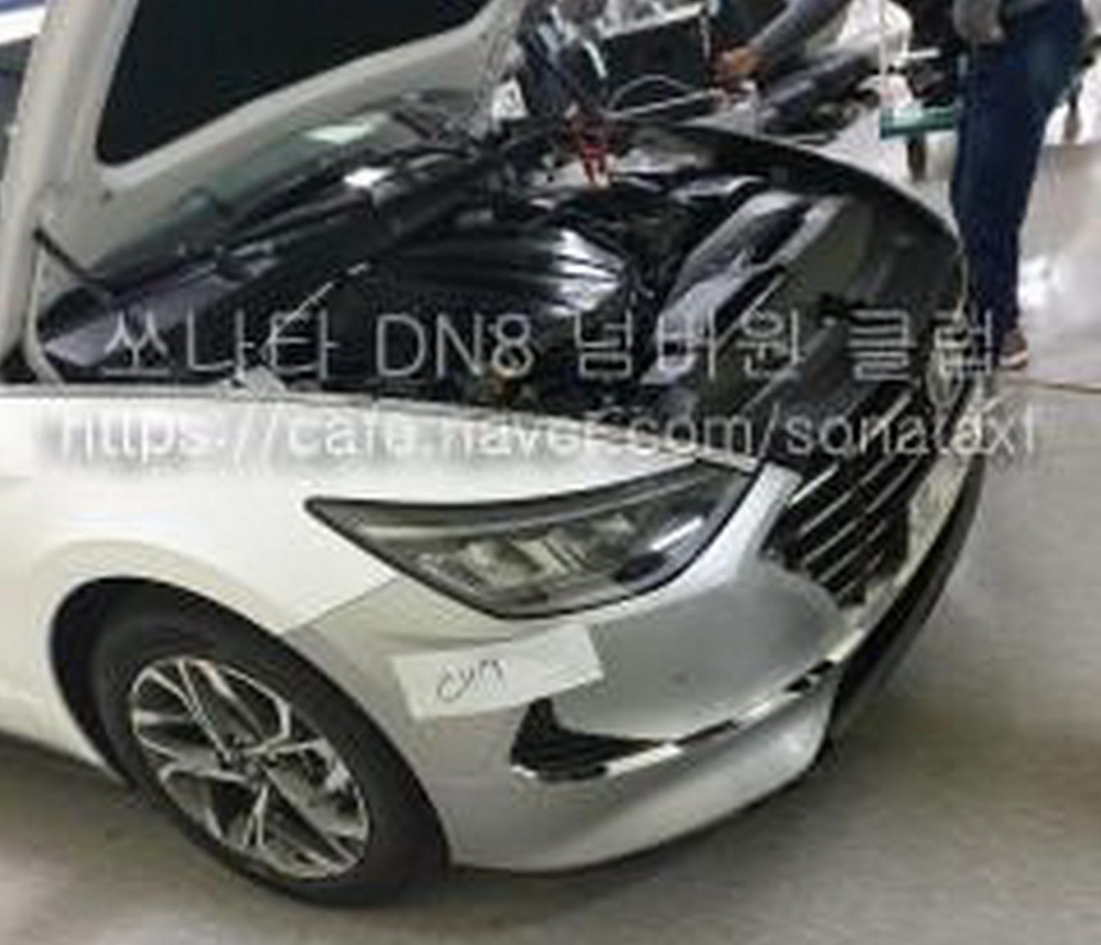 Hình ảnh rò rỉ cho thấy thiết kế đầu xe của Hyundai Sonata 2020 Hình ảnh rò rỉ cho thấy thiết kế đầu xe của Hyundai Sonata 2020