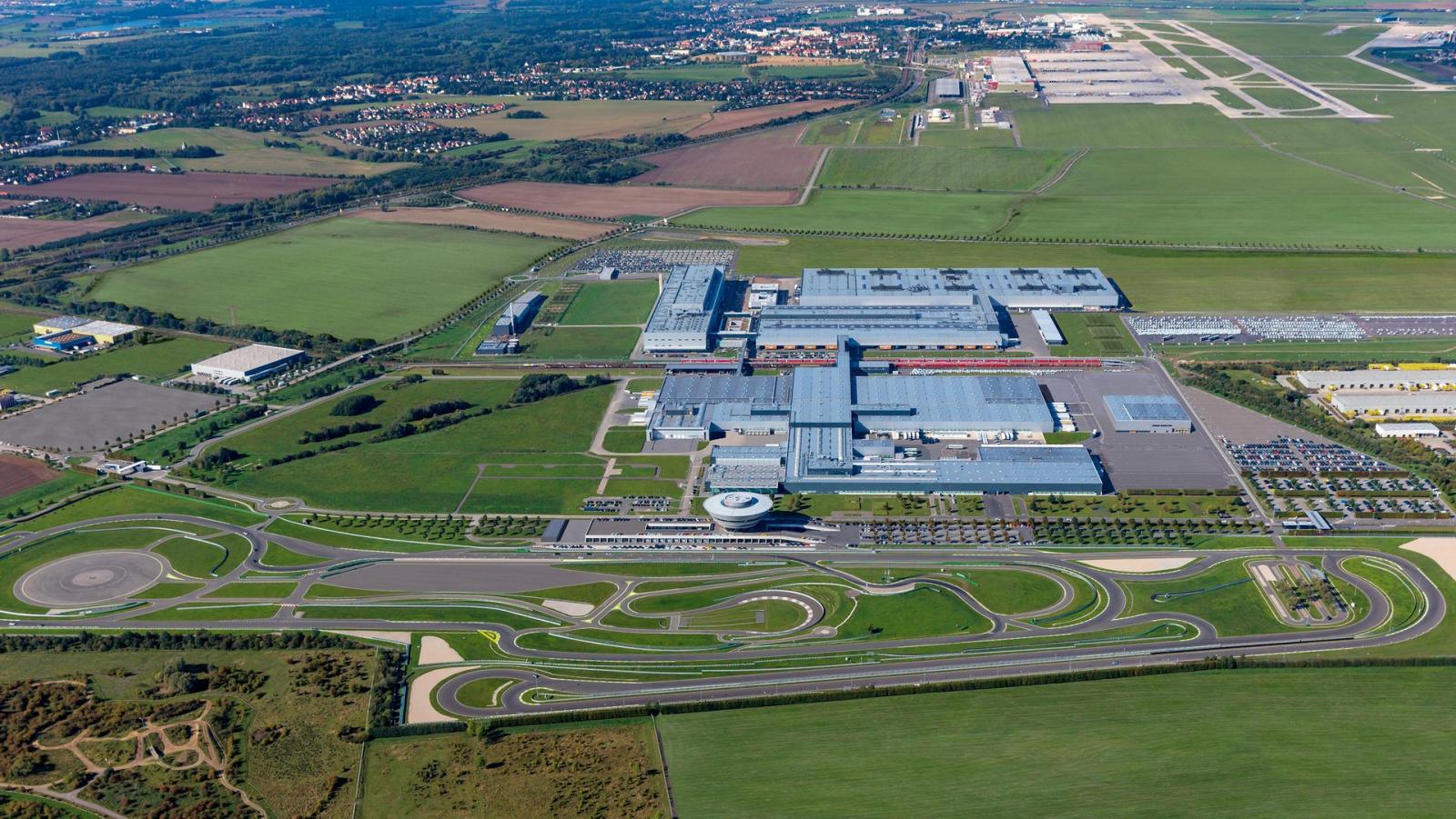 Tổng quan nhà máy Leipzig của Porsche