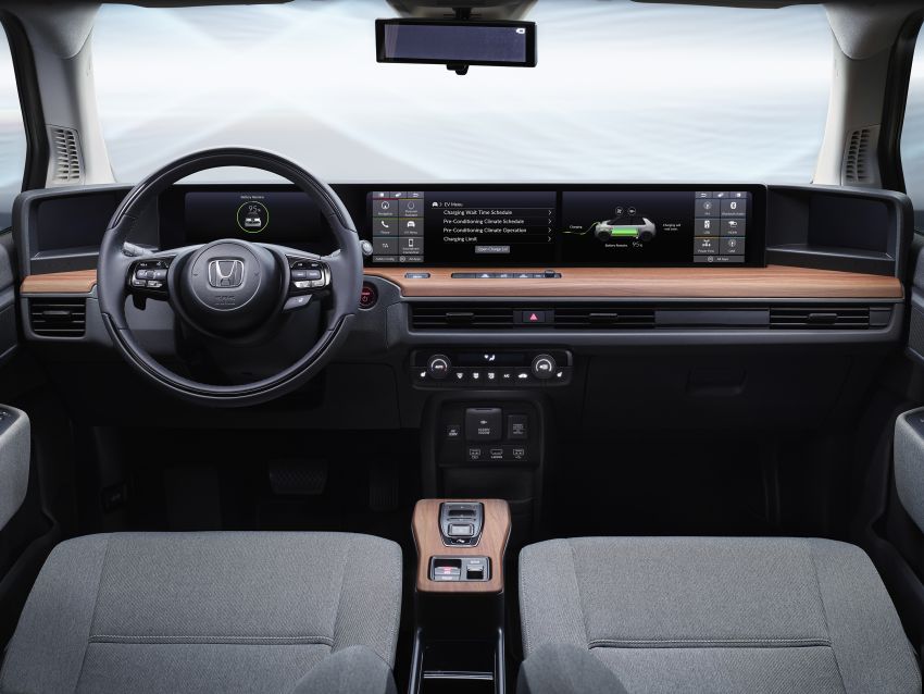 Khoang lái của Honda e Prototype