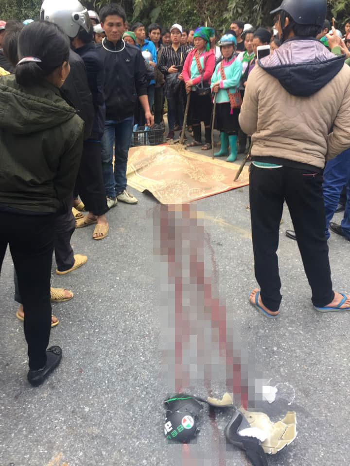 Người đi xe máy tử vong tại chỗ