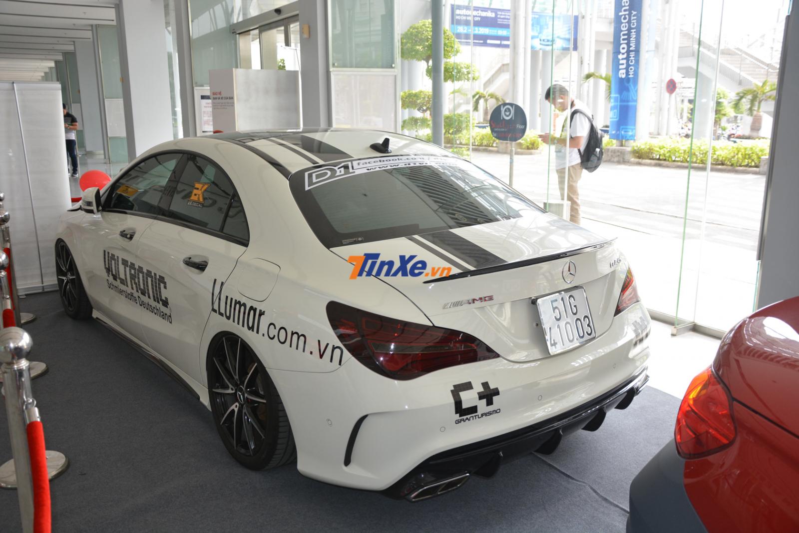 Mercedes-Benz CLA 45 với gói độ body kit carbon Mercedes-Benz CLA 45 với gói độ body kit carbon