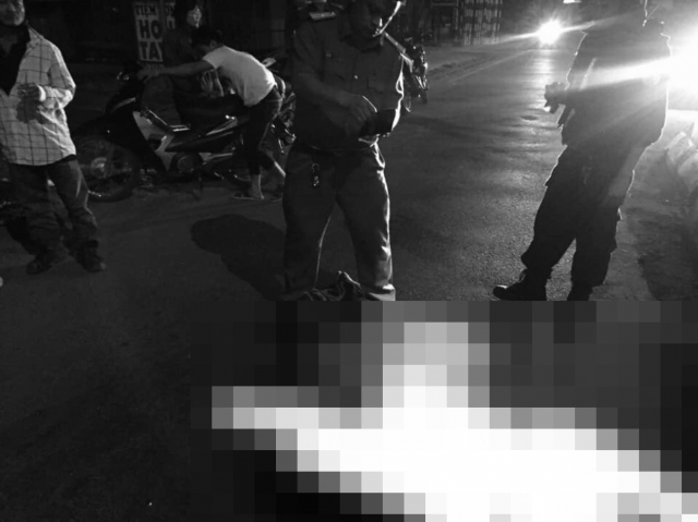 Nạn nhân xấu số tử vong tại hiện trường Nạn nhân xấu số tử vong tại hiện trường