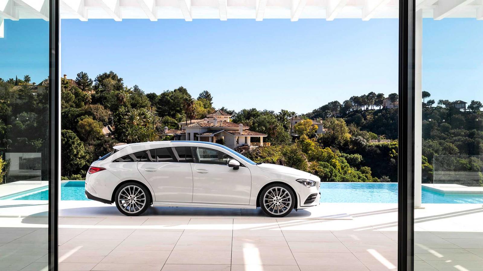 Mercedes-Benz CLA Shooting Brake 2019 dài hơn nhưng hẹp hơn và thấp hơn trước Mercedes-Benz CLA Shooting Brake 2019 dài hơn nhưng hẹp hơn và thấp hơn trước