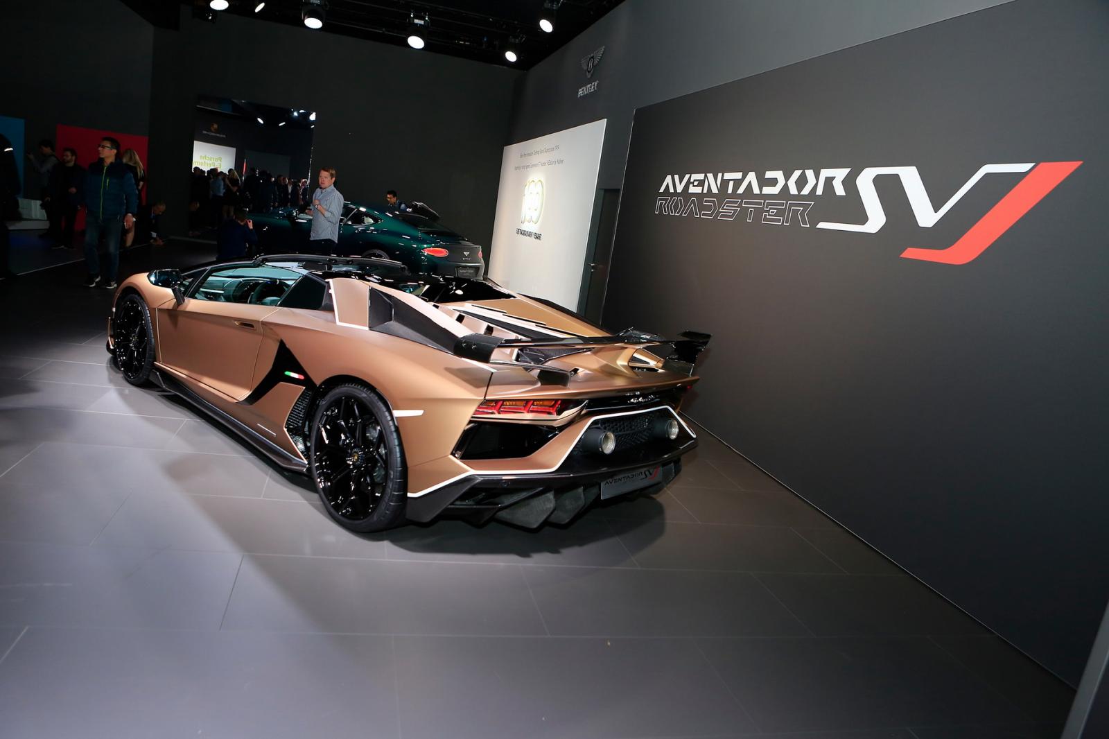 Lamborghini Aventador SVJ Roadster chính thức được vén màn tại triển lãm Geneva 2019 fdff
