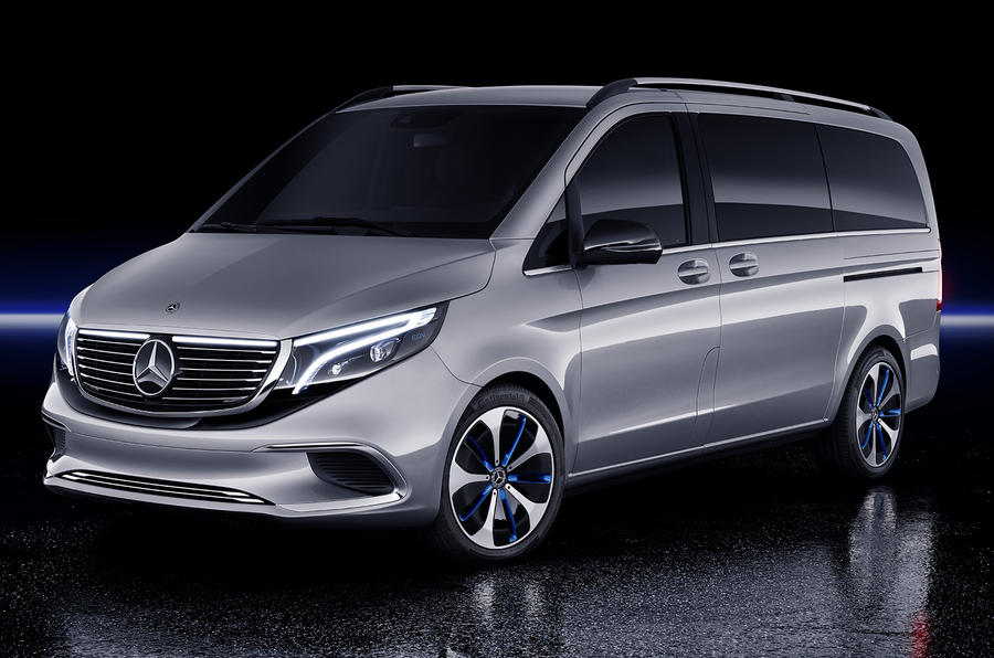 Mercedes-Benz EQV mang tới cái nhìn trước về xe van điện trong tương lai của công ty