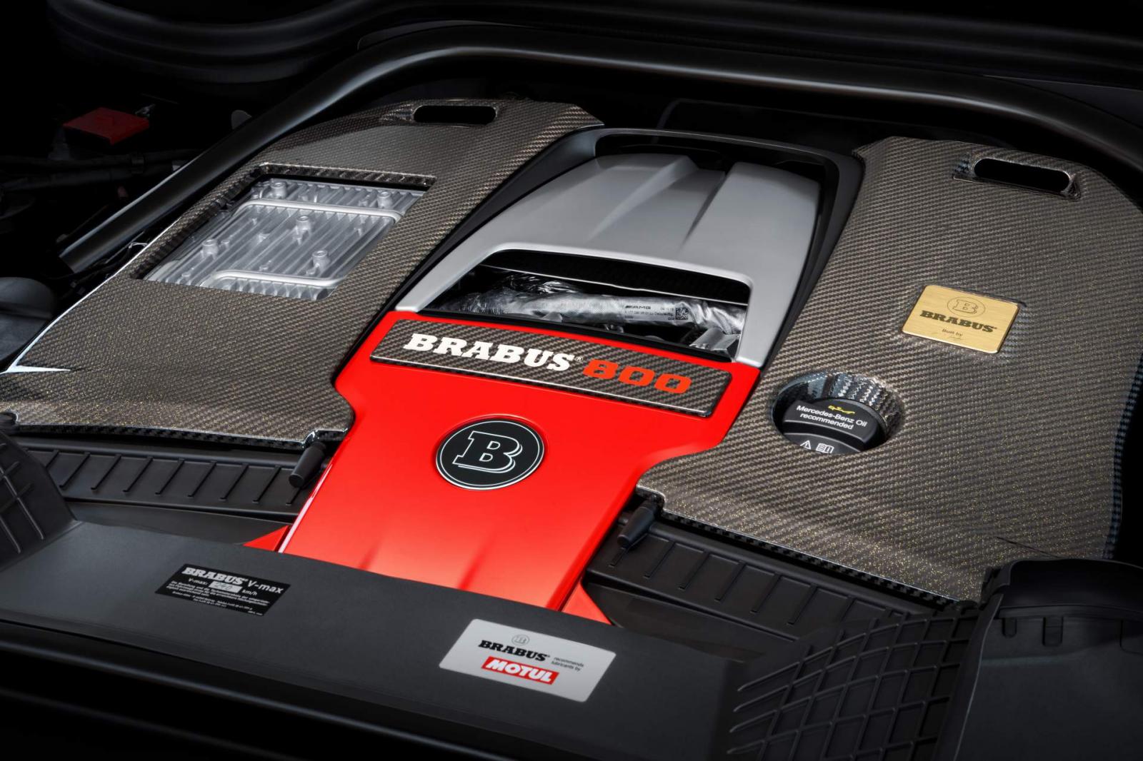 Động cơ Brabus 800 Widestar có công suất 789 mã lực và mômen xoắn cực đại 1000Nm Động cơ Brabus 800 Widestar có công suất 789 mã lực và mômen xoắn cực đại 1000Nm