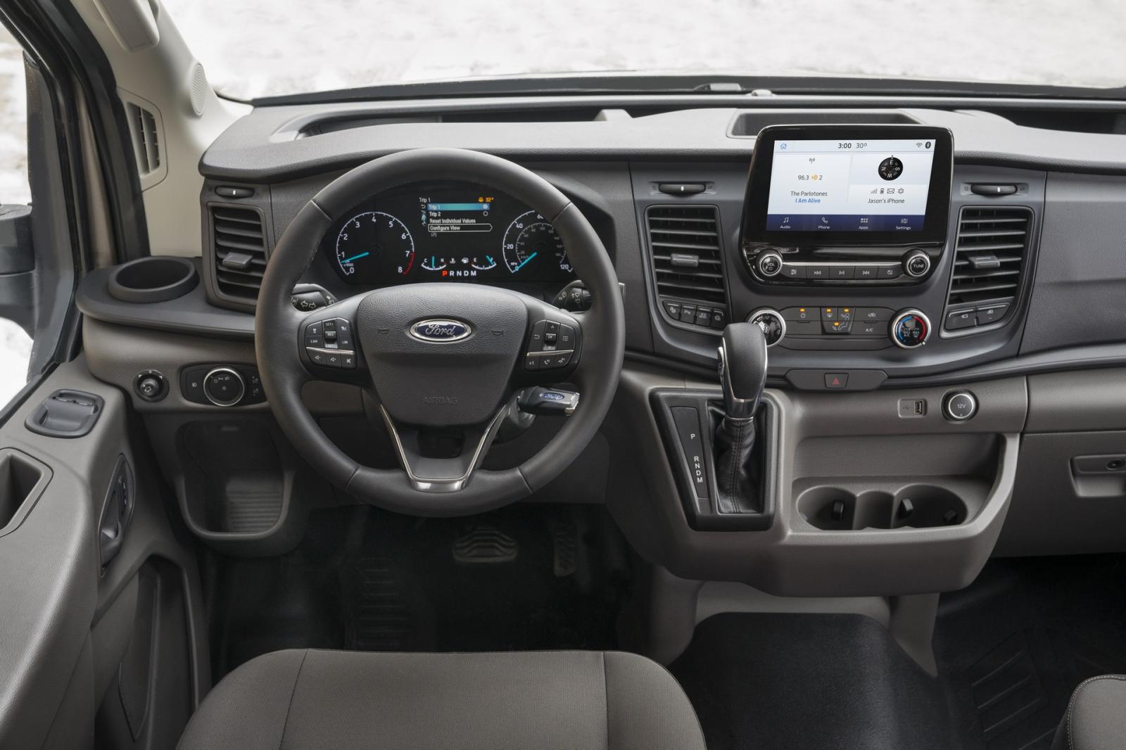 Nội thất của Ford Transit 2020 Nội thất của Ford Transit 2020