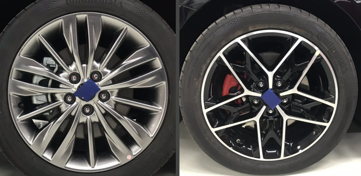 Thiết kế la-zăng mới cho các phiên bản khác nhau