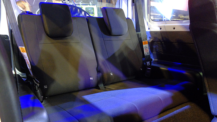 Hàng ghế sau của Suzuki Jimny 2019 Hàng ghế sau của Suzuki Jimny 2019