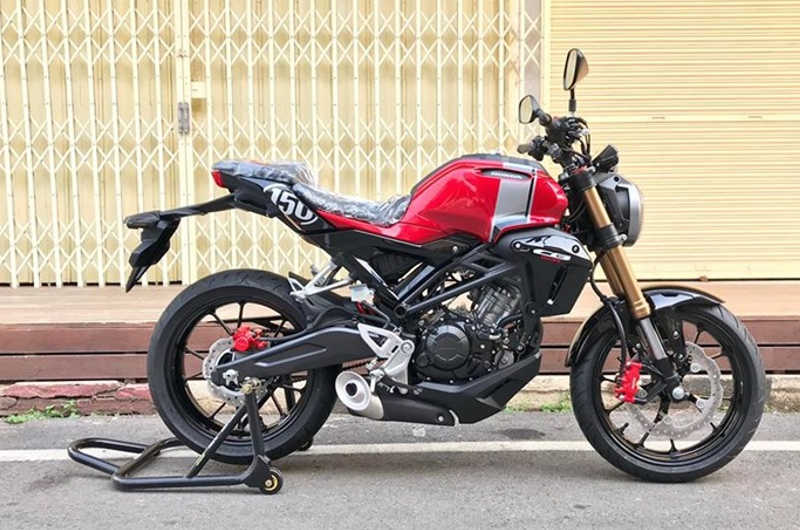Mẫu Honda CB150R Streetster mang dáng vẻ đẹp và chắc chắn hơn