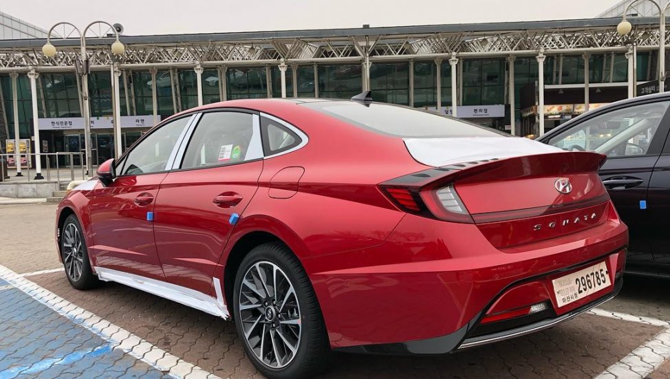 Những chiếc Hyundai Sonata 2020 này không hề được ngụy trang