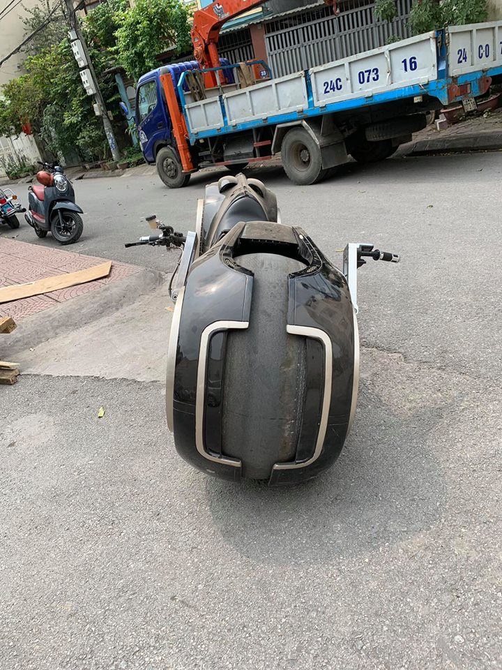 Sở hữu thiết kế cực độc đáo, chiếc xe gây sự thu hút khá lớn