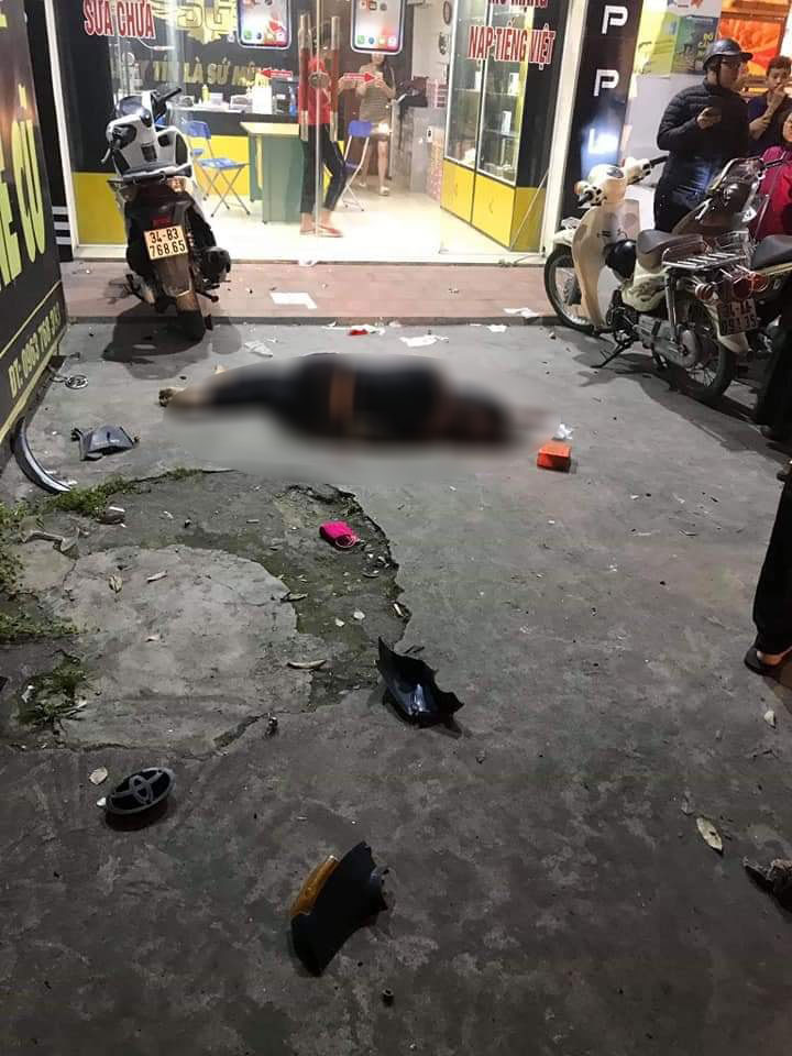 Vụ tai nạn khiến 1 người phụ nữ tử vong Vụ tai nạn khiến 1 người phụ nữ tử vong