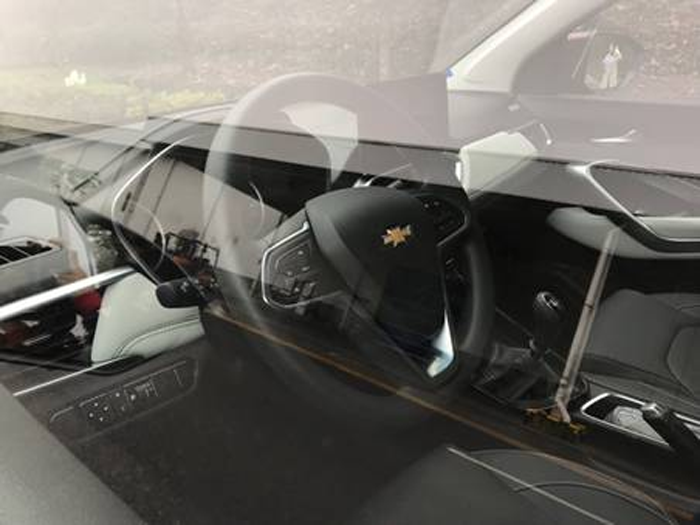 Hình ảnh nội thất của Chevrolet Captiva 2019 trên đường thử