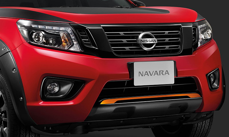Hàng loạt chi tiết ngoại thất của Nissan Navara Black Edition 2019 được sơn màu đen Hàng loạt chi tiết ngoại thất của Nissan Navara Black Edition 2019 được sơn màu đen