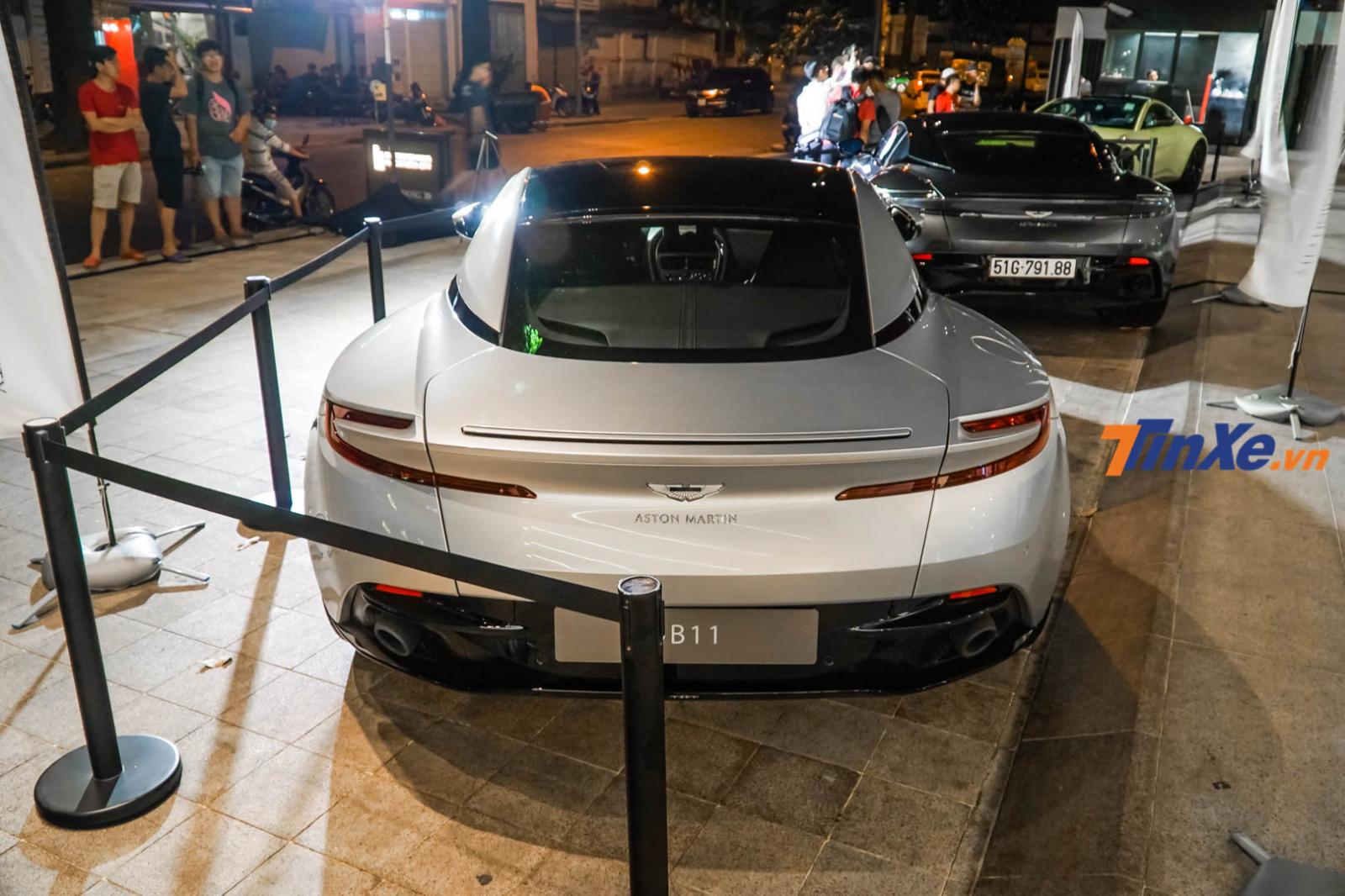 Siêu xe Aston Martin DB11 V8 của doanh nhân Vũng Tàu chưa được đăng ký biển số