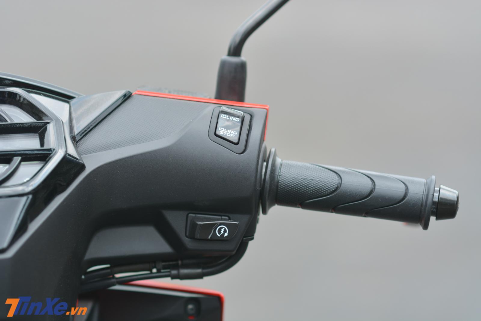 Tương tự như Honda Vision, xe có chế độ Idling tiết kiệm nhiên liệu 