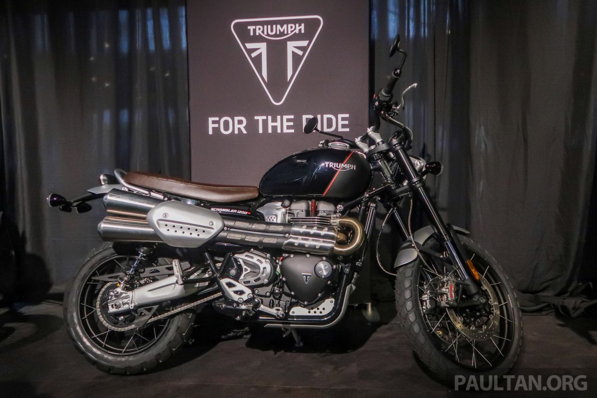 Triumph Scrambler 1200 xe Adventure