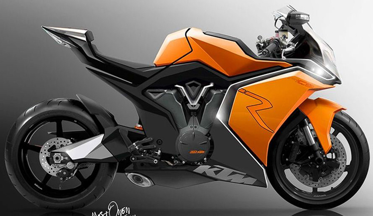 Một trong những mẫu Concept về chiếc KTM 890 RC