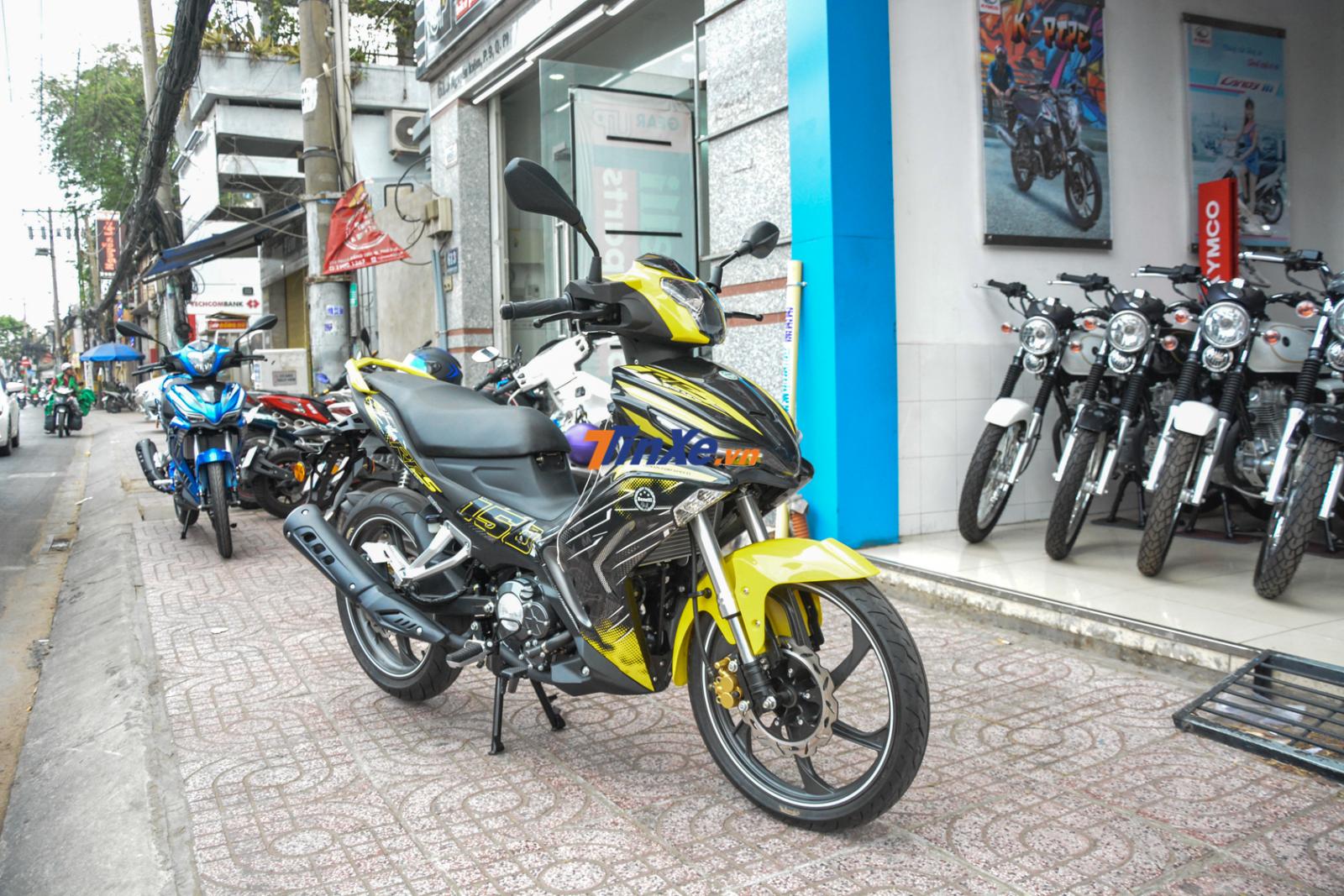 Mẫu xe này sẽ là đối thủ của Honda Winner và Yamaha Exciter