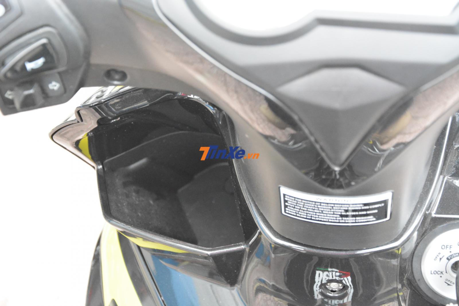 Benelli RFS 150i có thêm một hộc đựng đồ
