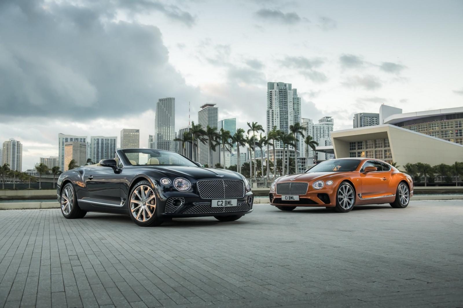 Bộ đôi Bentley Continental GT và GT Convertible phiên bản mới