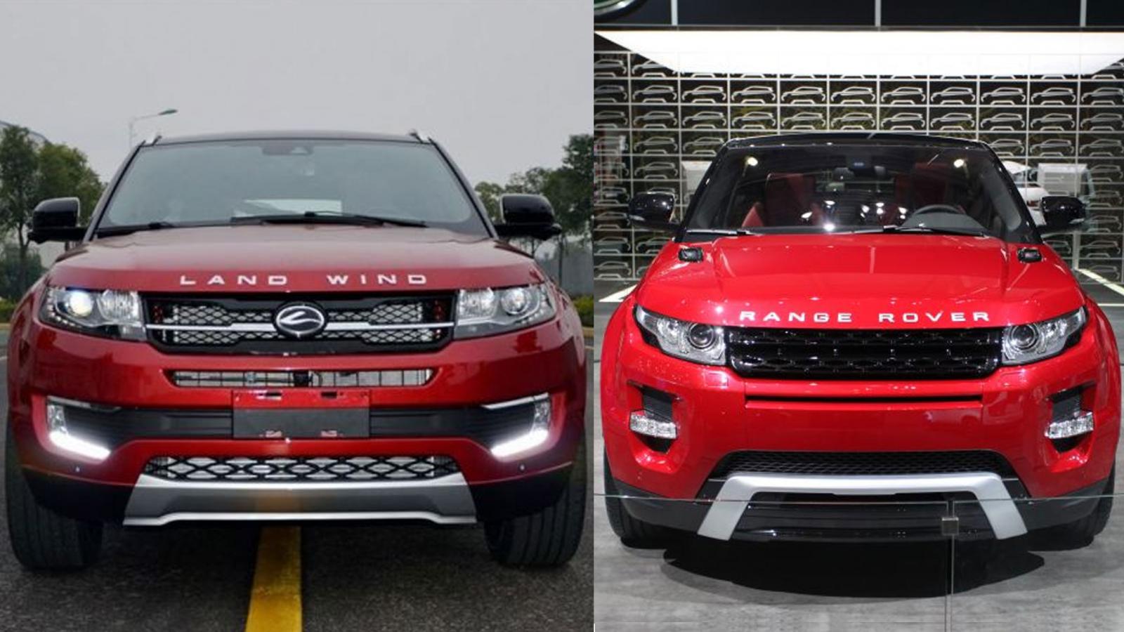 Landwind X7 và Range Rover Evoque