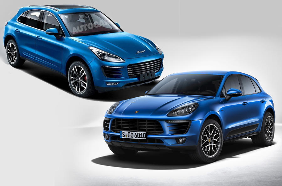 Zotye T700 và Porsche Macan