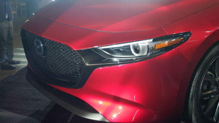Thiết kế đầu xe của Mazda3 2019 Thiết kế đầu xe của Mazda3 2019