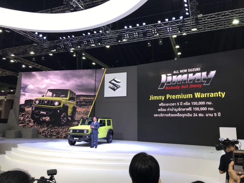 Suzuki Jimny 2019 ra mắt trong triển lãm xe Bangkok 2019 Suzuki Jimny 2019 ra mắt trong triển lãm xe Bangkok 2019