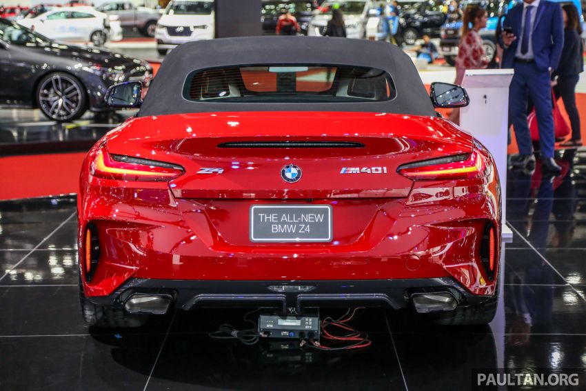 BMW Z4 M40i 2019 được trang bị động cơ xăng V6 mạnh mẽ BMW Z4 M40i 2019 được trang bị động cơ xăng V6 mạnh mẽ