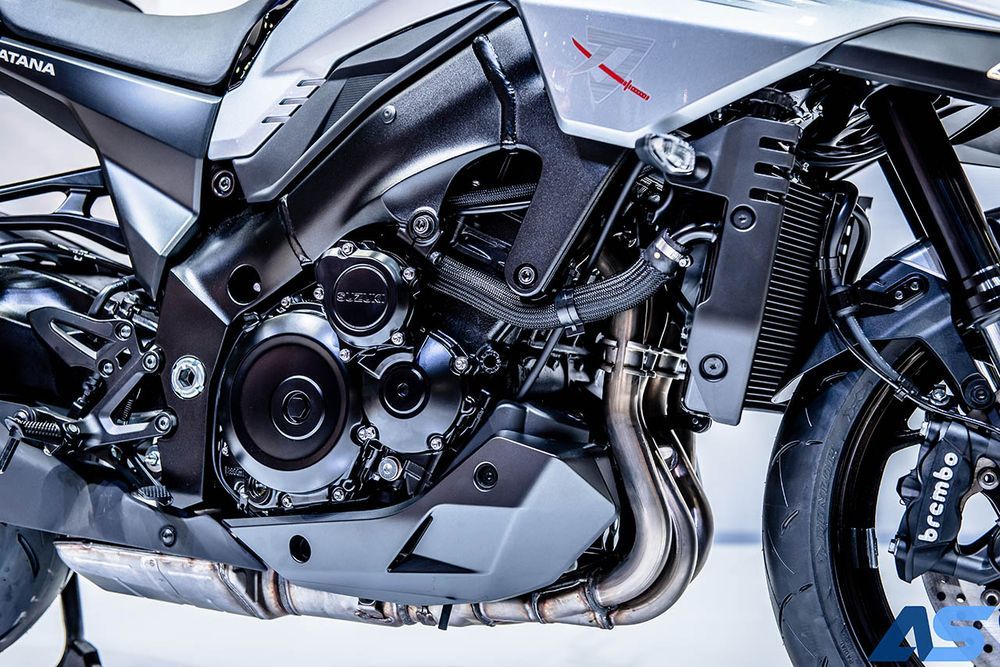 Động cơ Suzuki Katana thừa hưởng từ người anh em Suzuki GSX-S1000 Động cơ Suzuki Katana thừa hưởng từ người anh em Suzuki GSX-S1000
