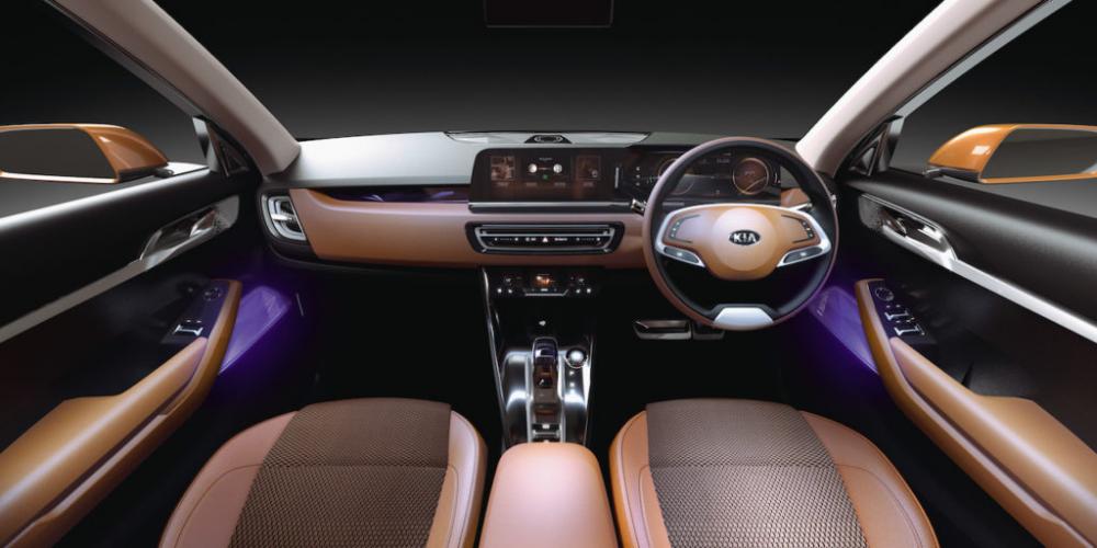 Nội thất bên trong Kia SP Concept  Nội thất bên trong Kia SP Concept