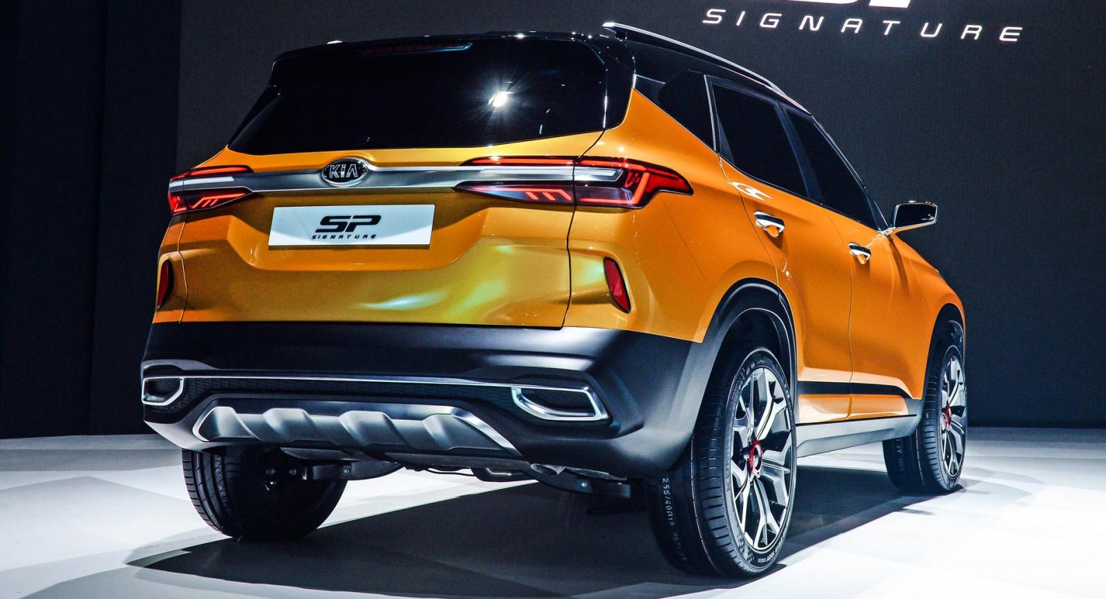 Thiết kế đuôi xe phía sau của Kia SP Signature Thiết kế đuôi xe phía sau của Kia SP Signature