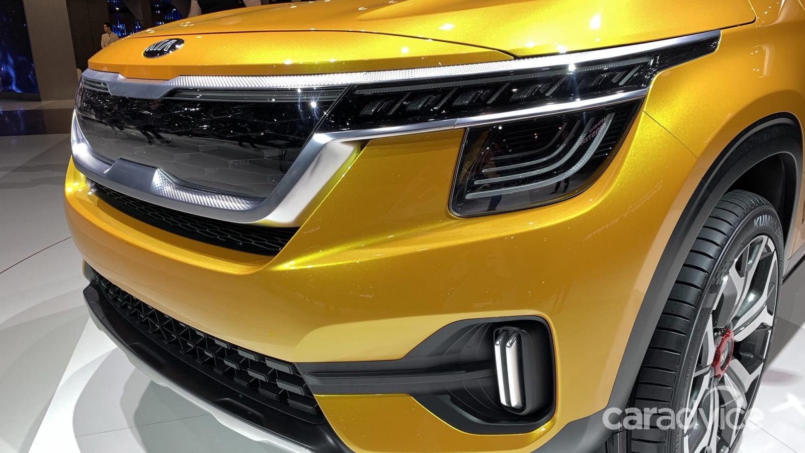Cận cảnh thiết kế đầu xe của Kia SP Signature Cận cảnh thiết kế đầu xe của Kia SP Signature