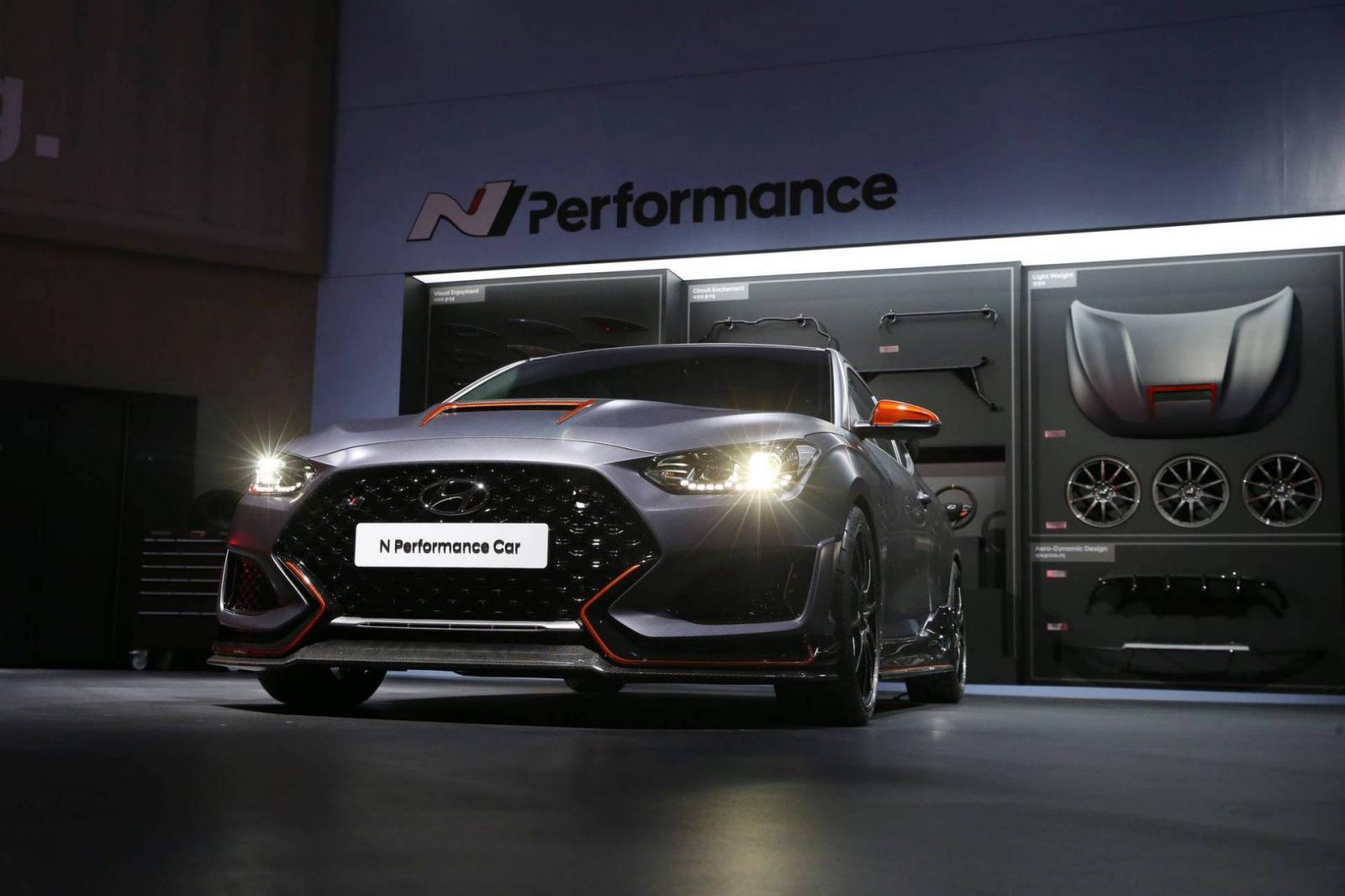 N Performance Car vốn được dựa trên Veloster N với hàng tá phụ tùng độ độc đáo