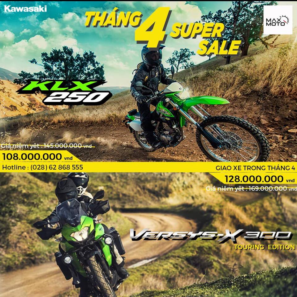 Hình ảnh về đợt khuyến mãi được chia sẻ trên trang cá nhân của Maxmoto